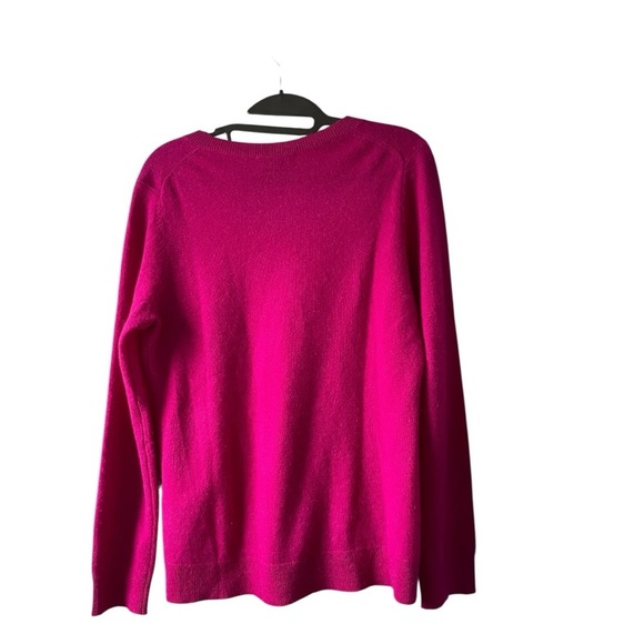 100% CASHMERE CHARTER CLUB LUXURY V-Neck Sweater Size M - Picture 4 of 7